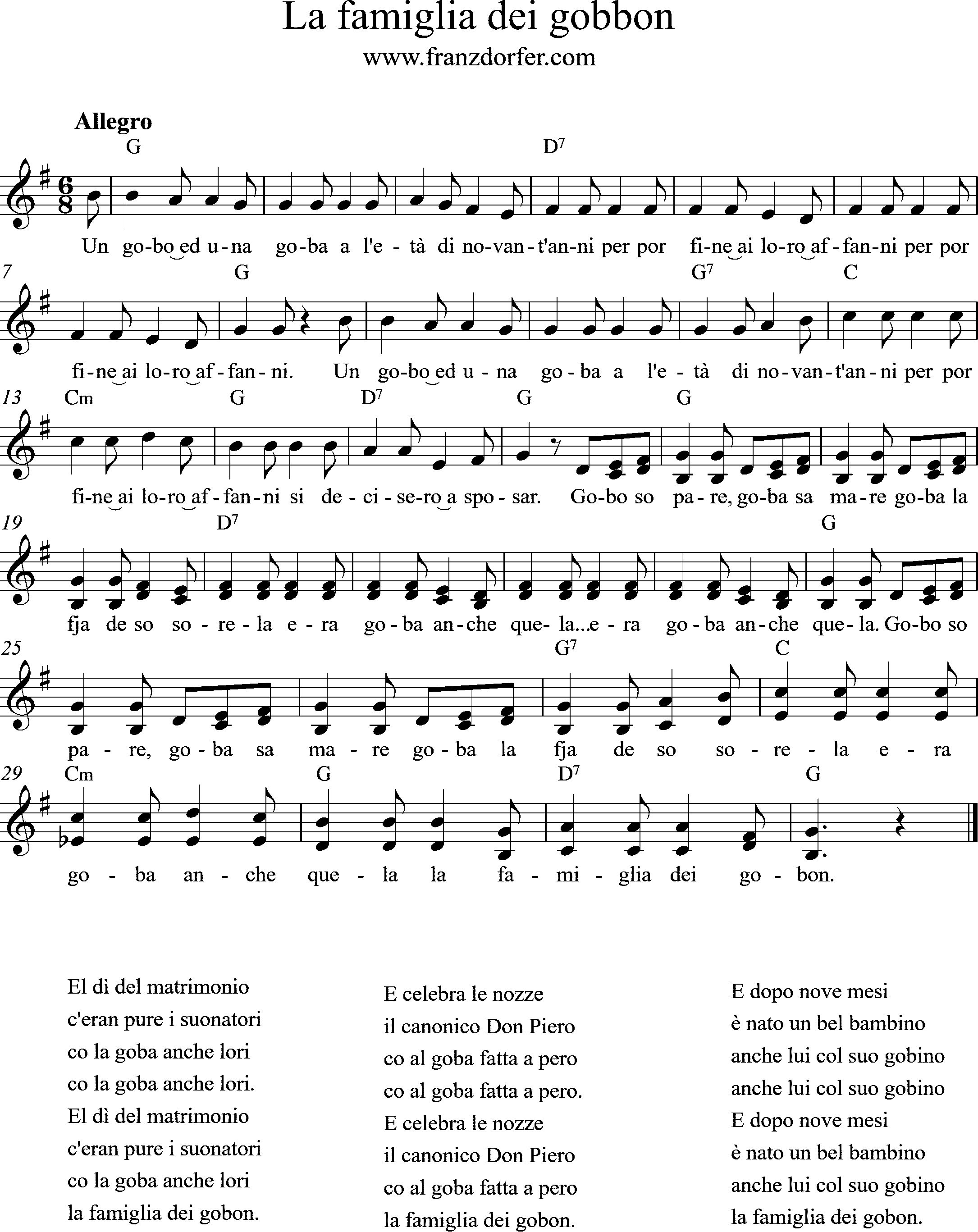 partitura-G-Major